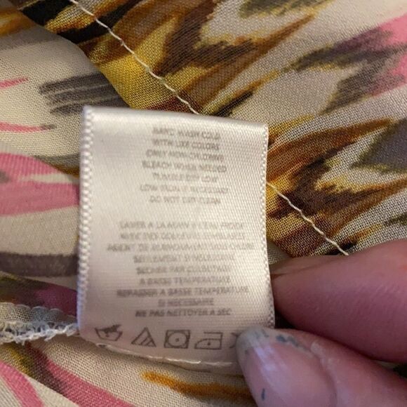 Material Girl Animal Print Cropped Tank Blouse L - Picture 8 of 8